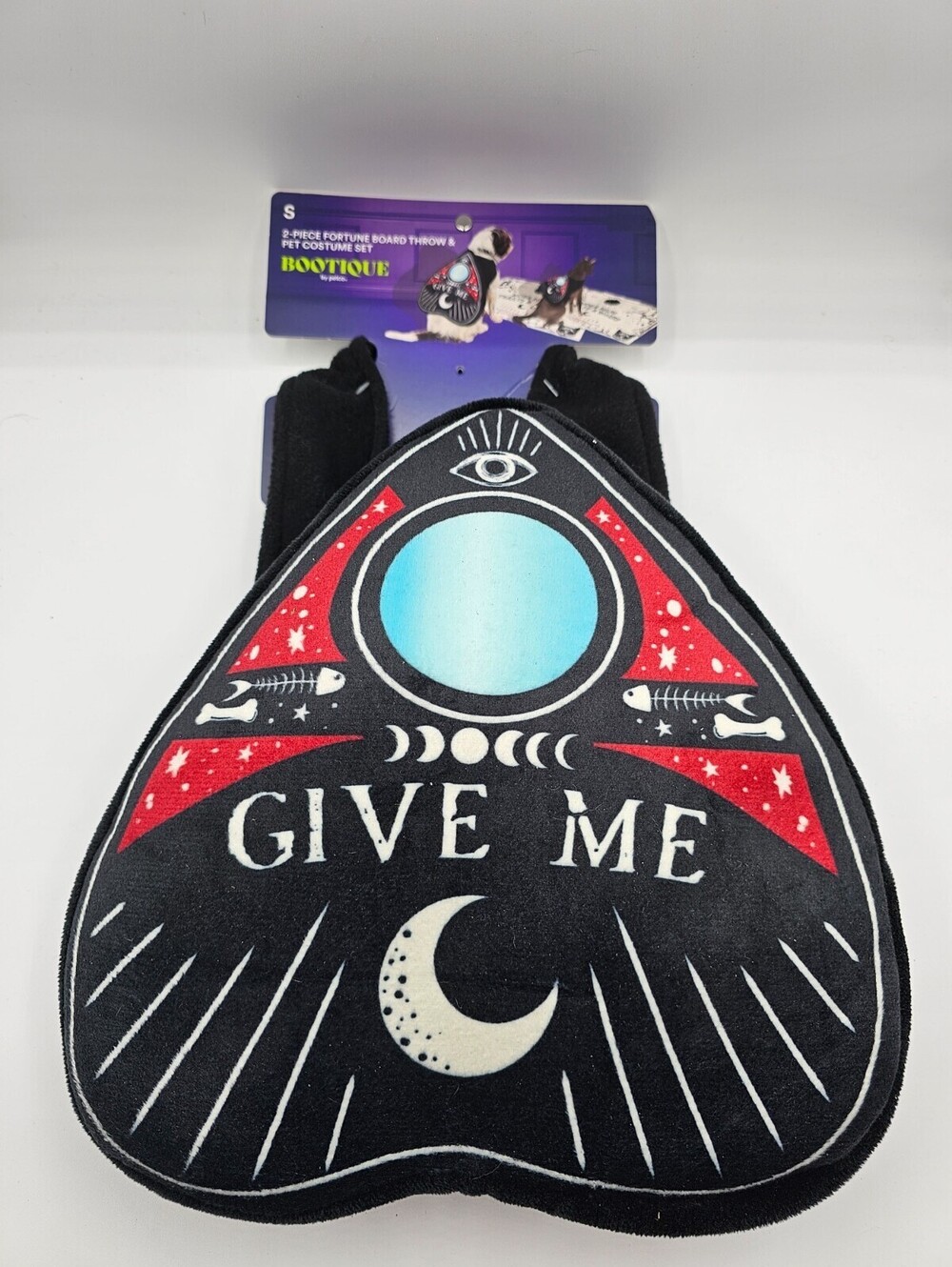 Bootique Fortune Board 2-Piece Pet Halloween Costume Dog Sz S NEW
